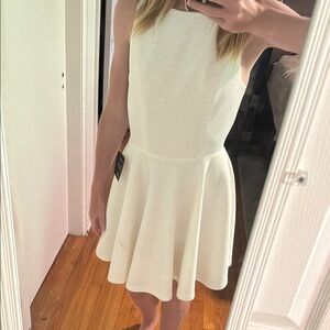 Lulu's Classic White Dress
